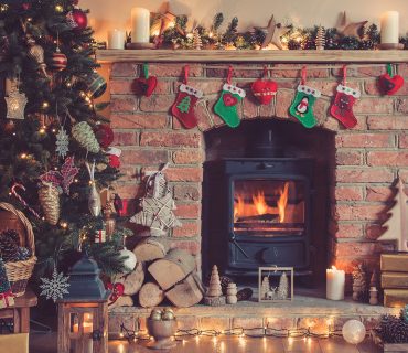 christmas fireplace decorating tips imageblog