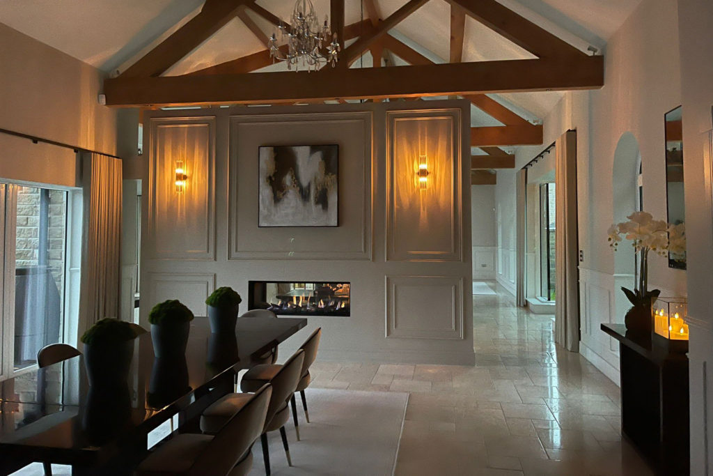 A Show-Stopping Room Divider in Saddleworth